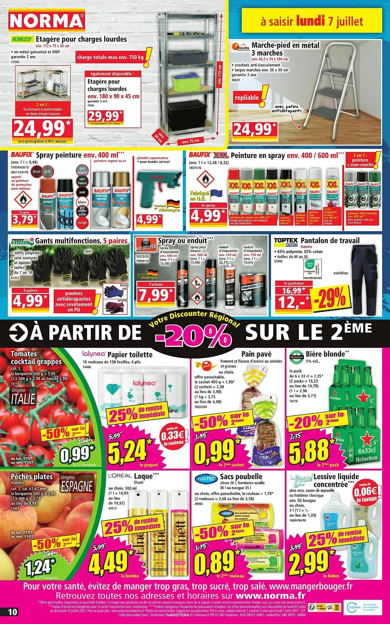 Catalogue Norma du 2 juillet au 8 juillet 2025 - Catalogue page 10