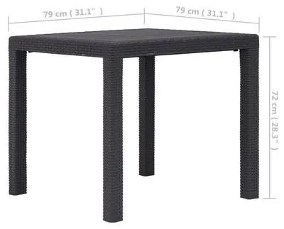 Table de jardin 296607