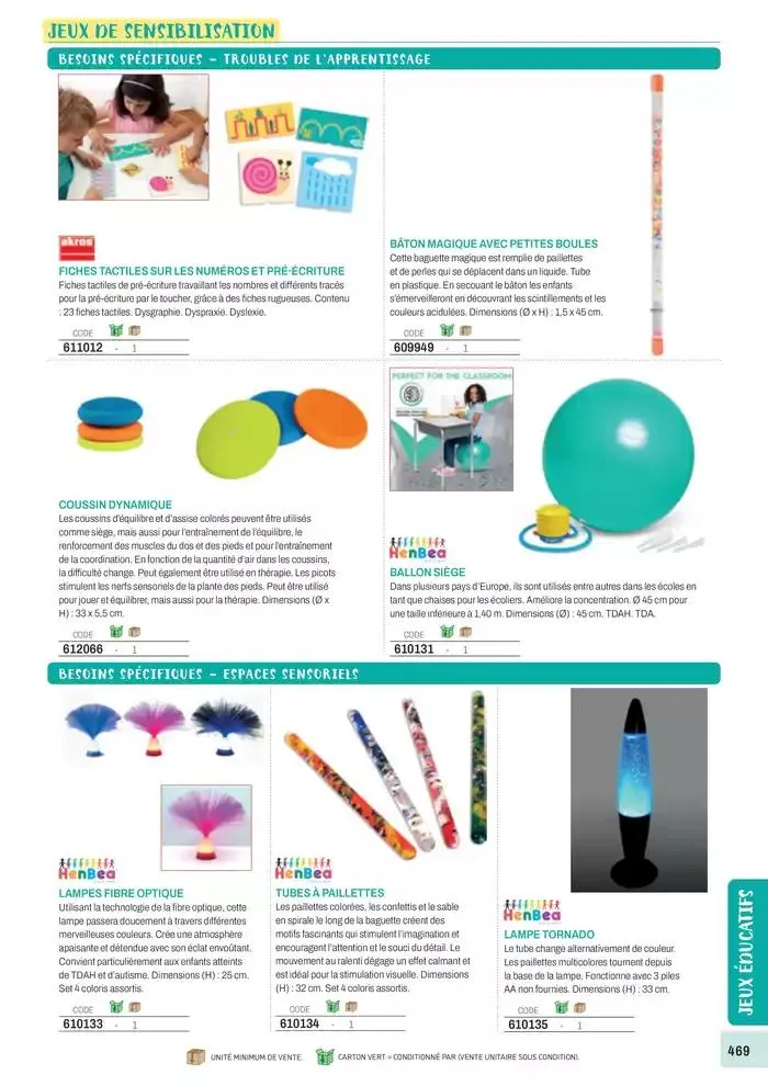 Nos Catalogues Thématiques du 1 janvier au 31 décembre 2025 - Catalogue page 471