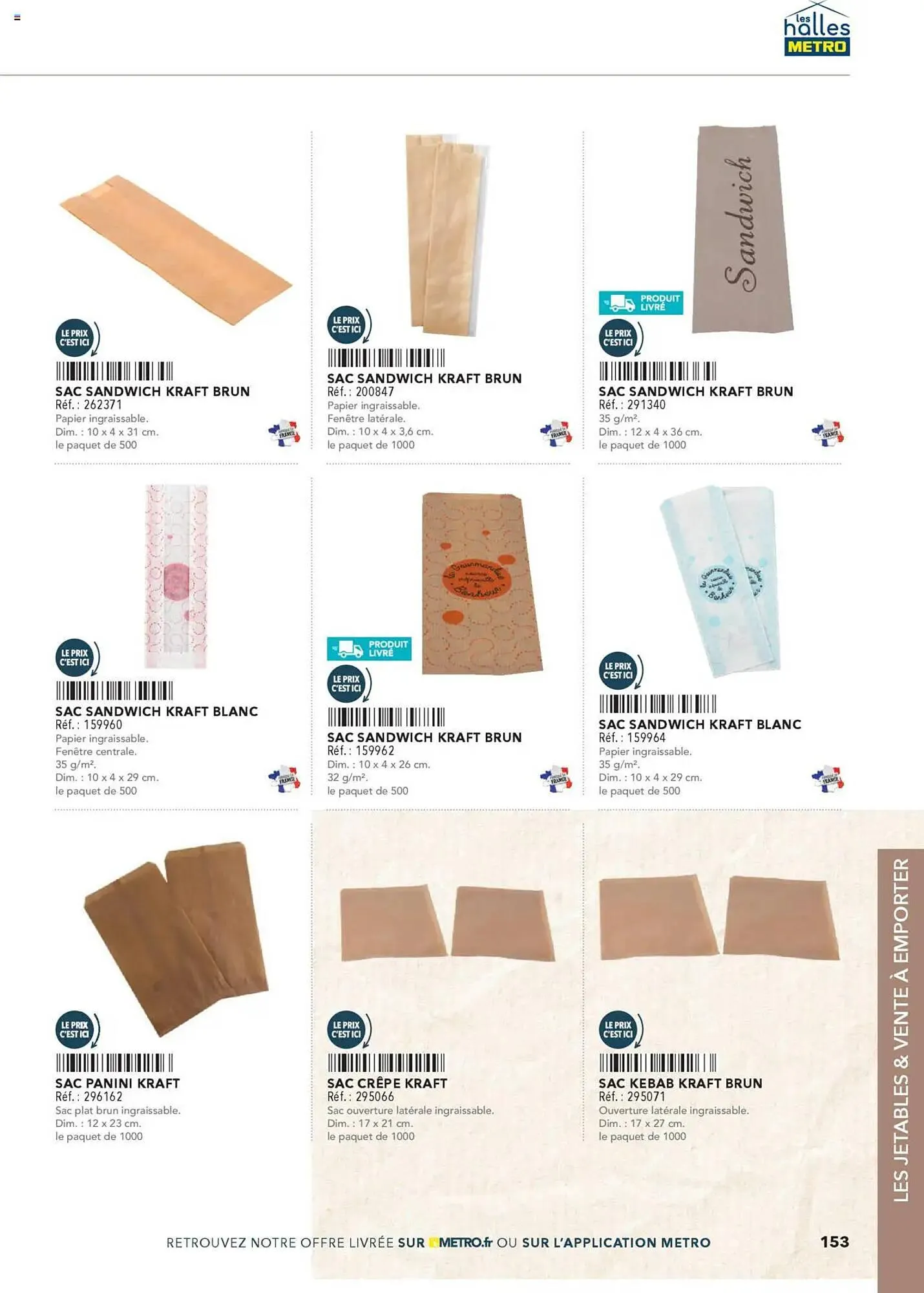 Catalogue METRO du 24 avril au 31 décembre 2025 - Catalogue page 153