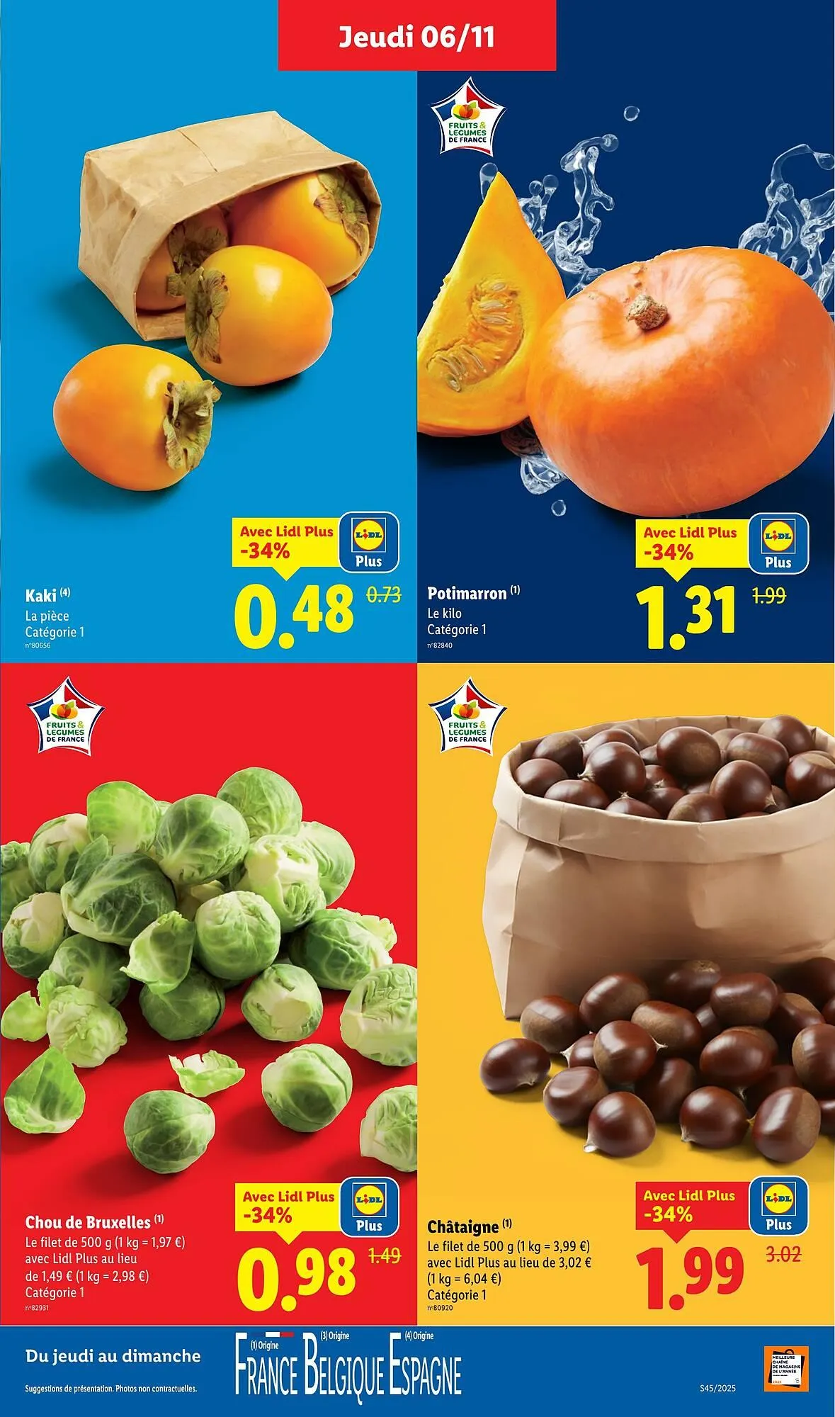 Catalogue Lidl du 6 novembre au 12 novembre 2025 - Catalogue page 3