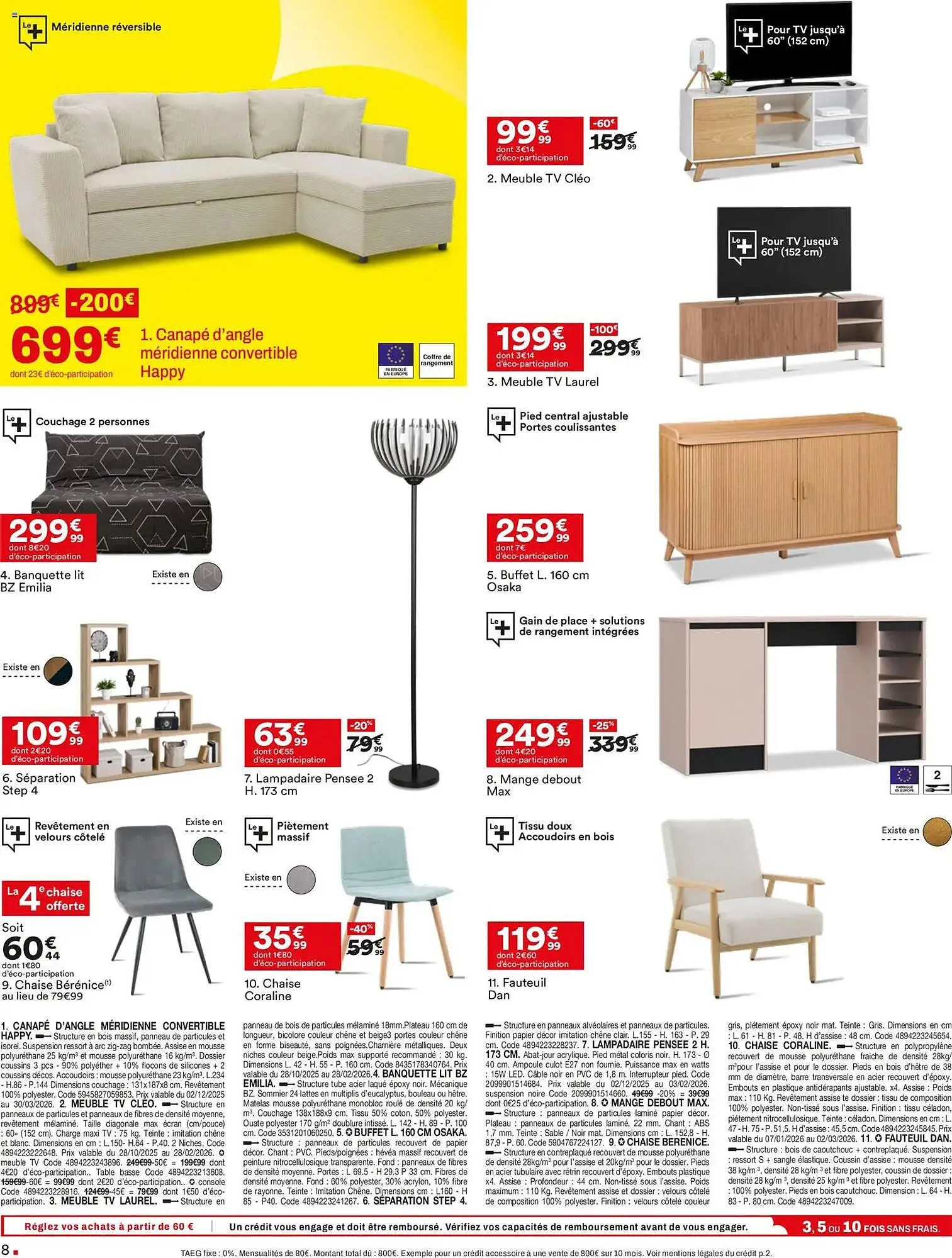 Catalogue BUT du 6 janvier au 3 février 2026 - Catalogue page 8