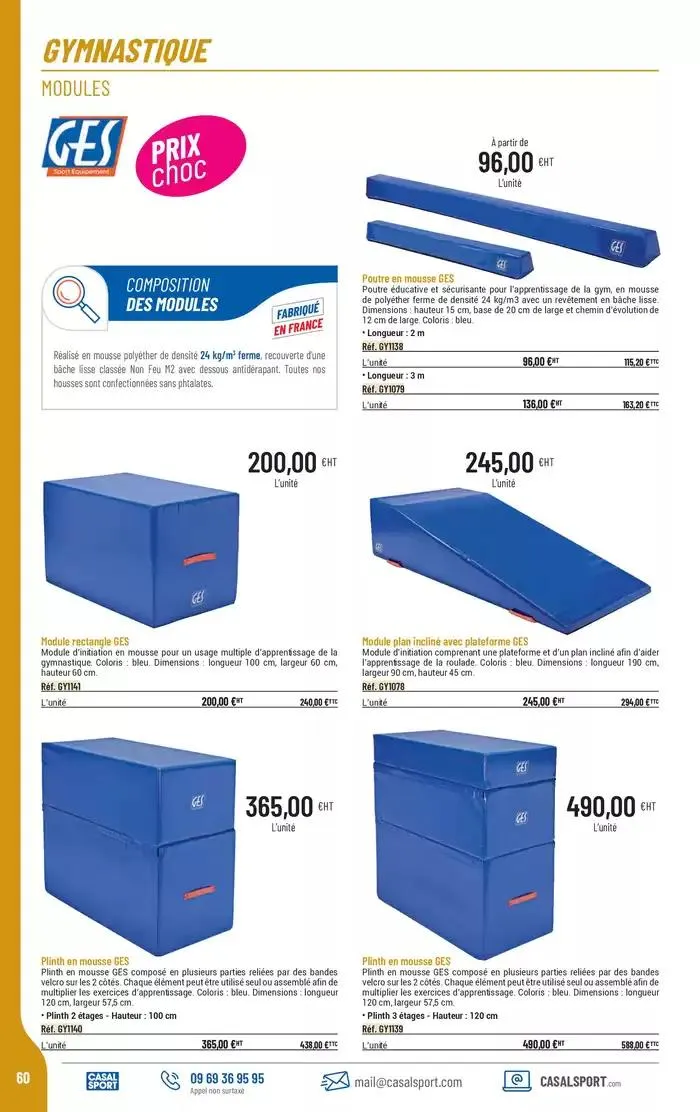 ÉQUIPEMENT SPORTIF du 6 mars au 31 décembre 2025 - Catalogue page 32