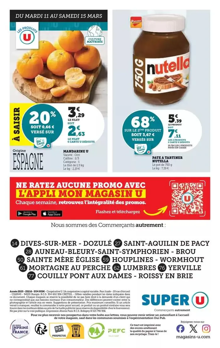 Quinzaine Commerçante du 11 mars au 23 mars 2025 - Catalogue page 36