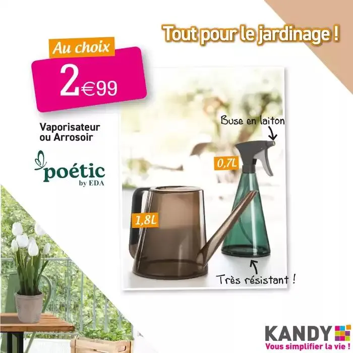 TOUT POUR LE JARDINAGE ! du 10 mars au 31 mars 2025 - Catalogue page 1