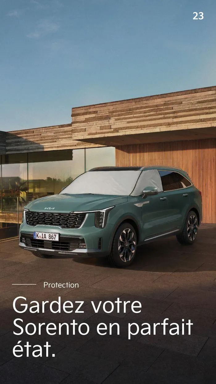 KIA Sorento Hybride - Accessoires du 13 juin au 4 juin 2025 - Catalogue page 23