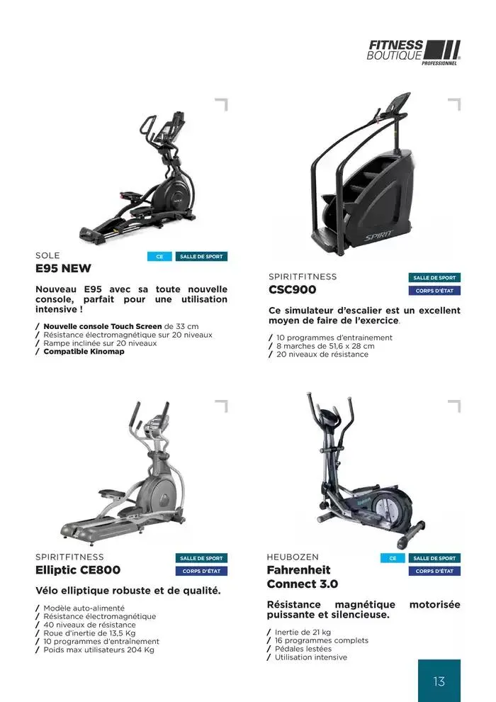 GAMME PROFESSIONNELLE 2025-2026 du 27 mars au 28 février 2026 - Catalogue page 13