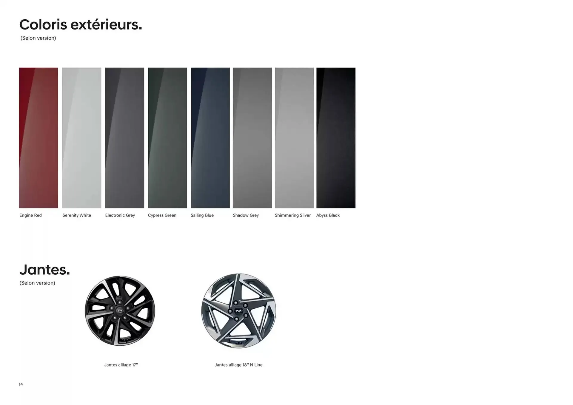 Catalogue Hyundai du 17 avril au 17 avril 2026 - Catalogue page 14