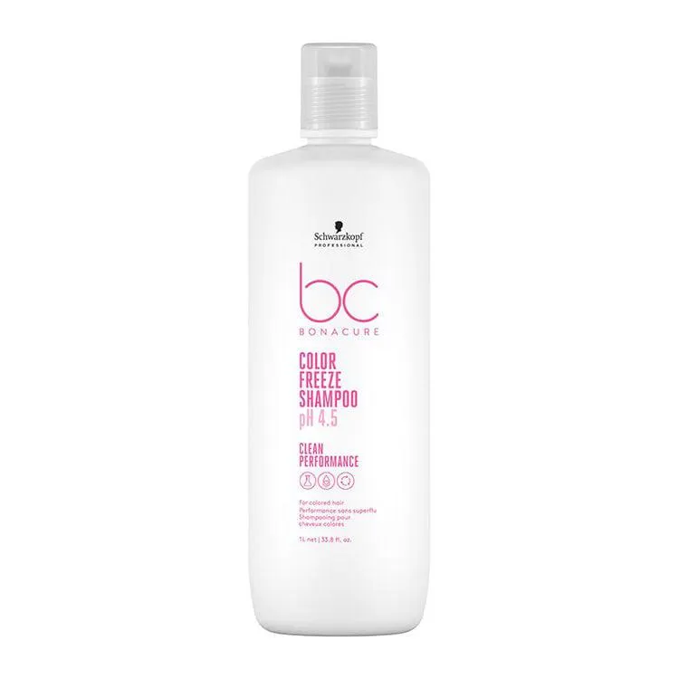Shampooing pour cheveux colorés BC Color Freeze 1000ml