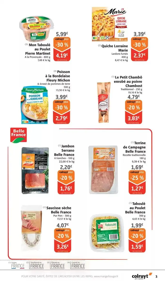 Prix - qualité du 23 avril au 4 mai 2025 - Catalogue page 3