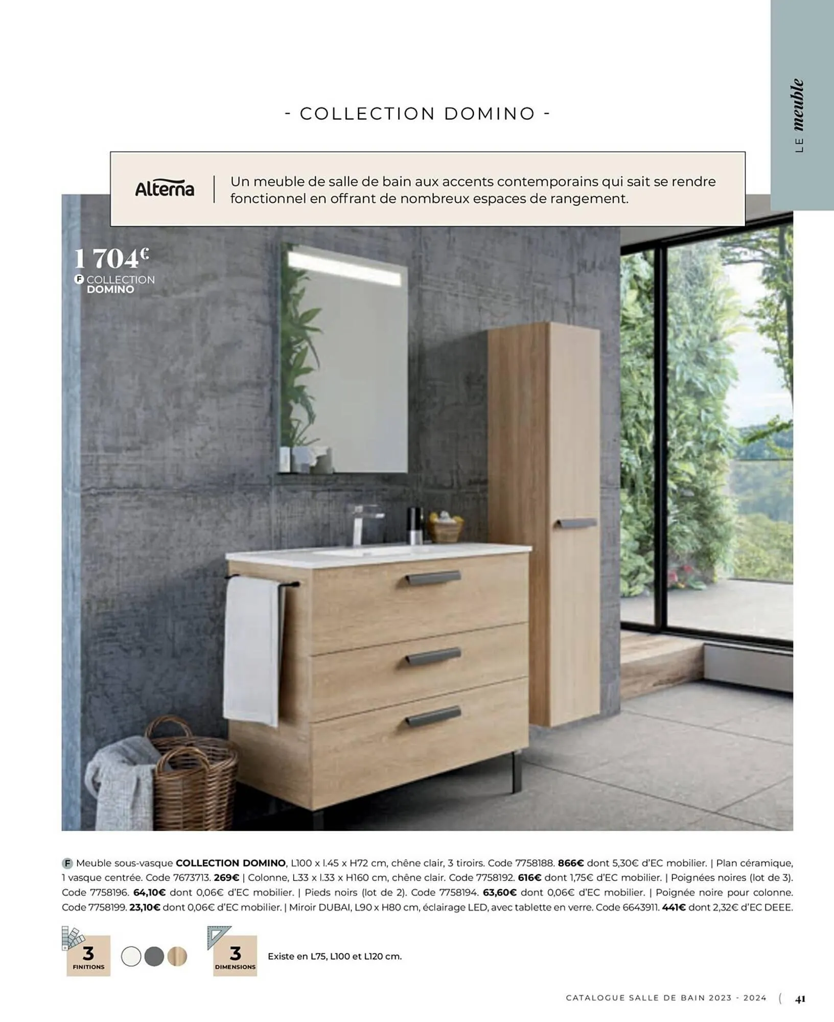 Catalogue Cedeo du 6 juillet au 31 décembre 2023 - Catalogue page 41