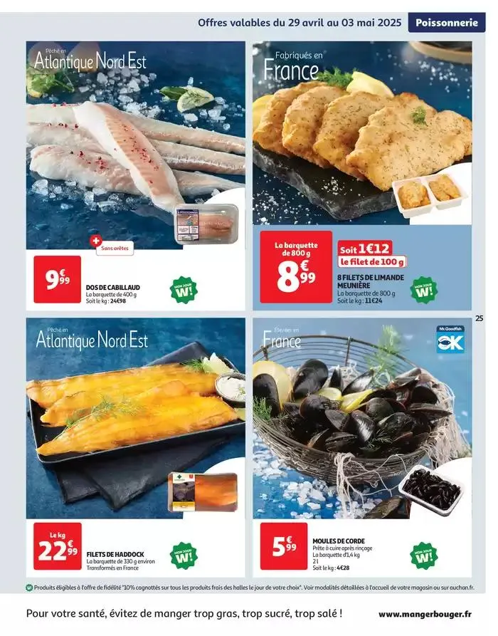 Des prix aussi bas, c'est le top du 29 avril au 11 mai 2025 - Catalogue page 25