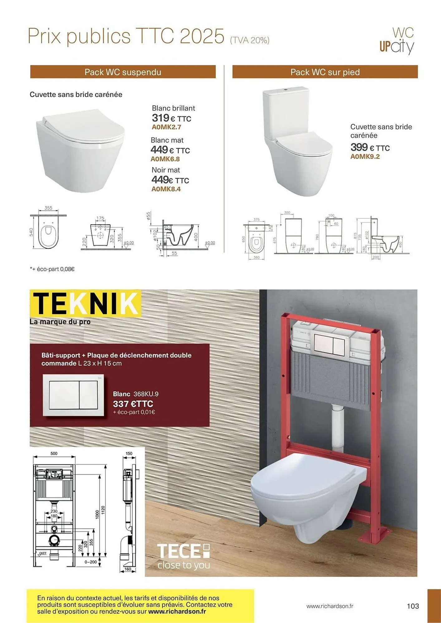 Catalogue Richardson du 11 avril au 31 décembre 2025 - Catalogue page 103
