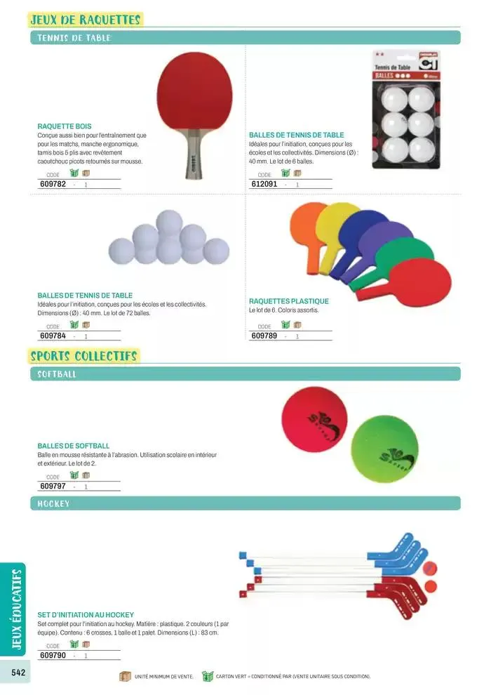 Nos Catalogues Thématiques du 1 janvier au 31 décembre 2025 - Catalogue page 544