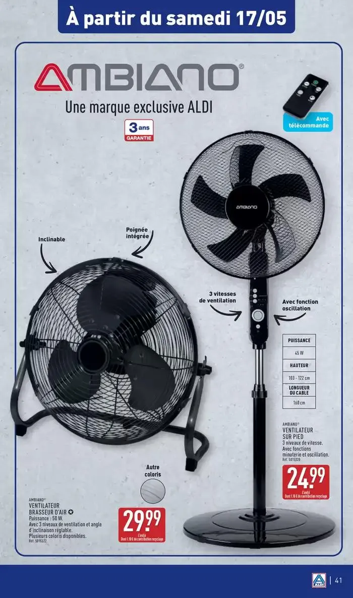 ARRIVAGES MÉDITERRANÉE À PRIX DISCOUNT du 13 mai au 19 mai 2025 - Catalogue page 44