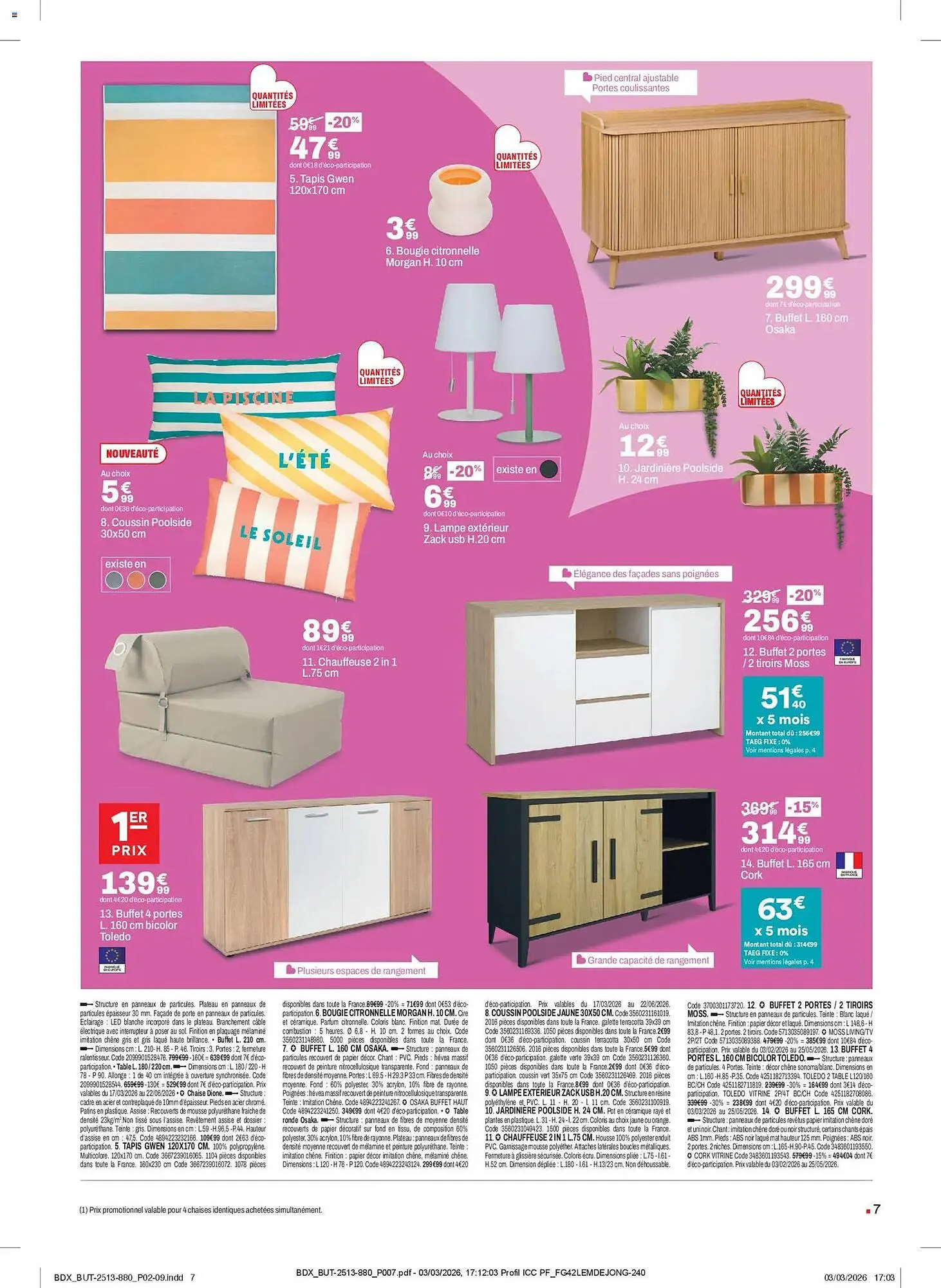 Catalogue BUT du 31 mars au 27 avril 2026 - Catalogue page 7