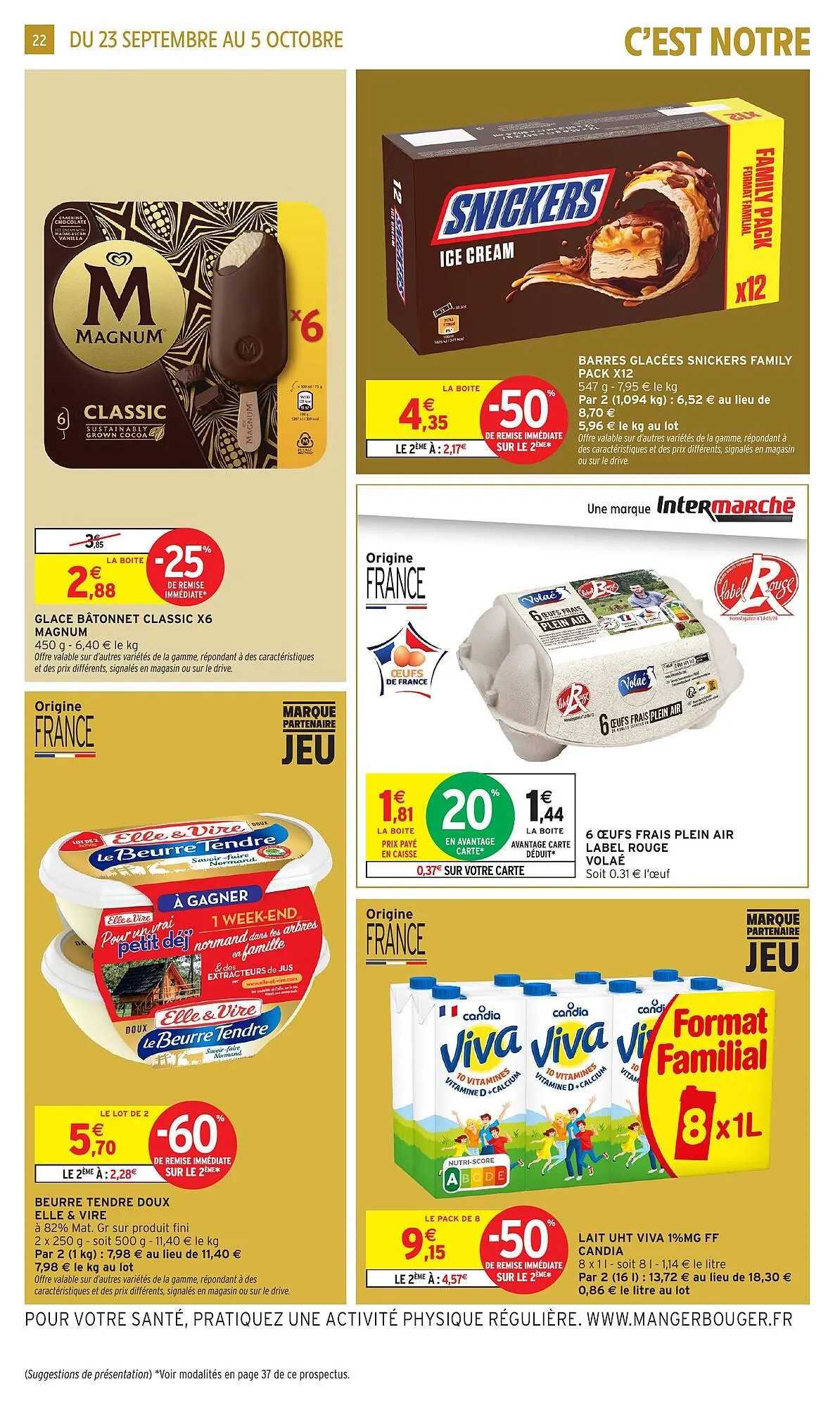 Catalogue Intermarché du 23 septembre au 5 octobre 2025 - Catalogue page 22