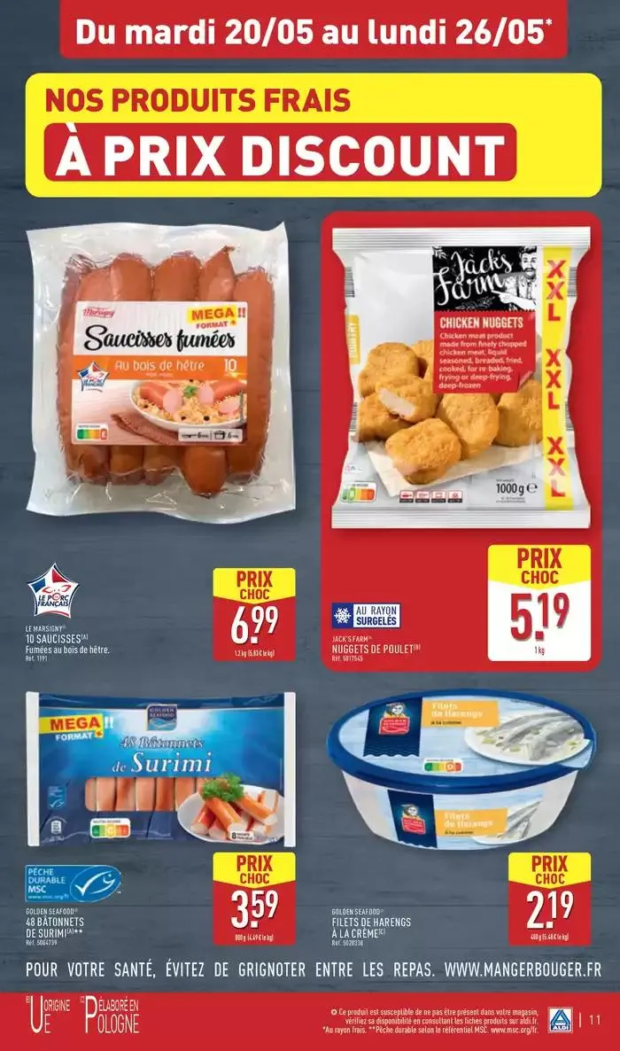 Retrouvez nos bons plans du 20 mai au 26 mai 2025 - Catalogue page 14