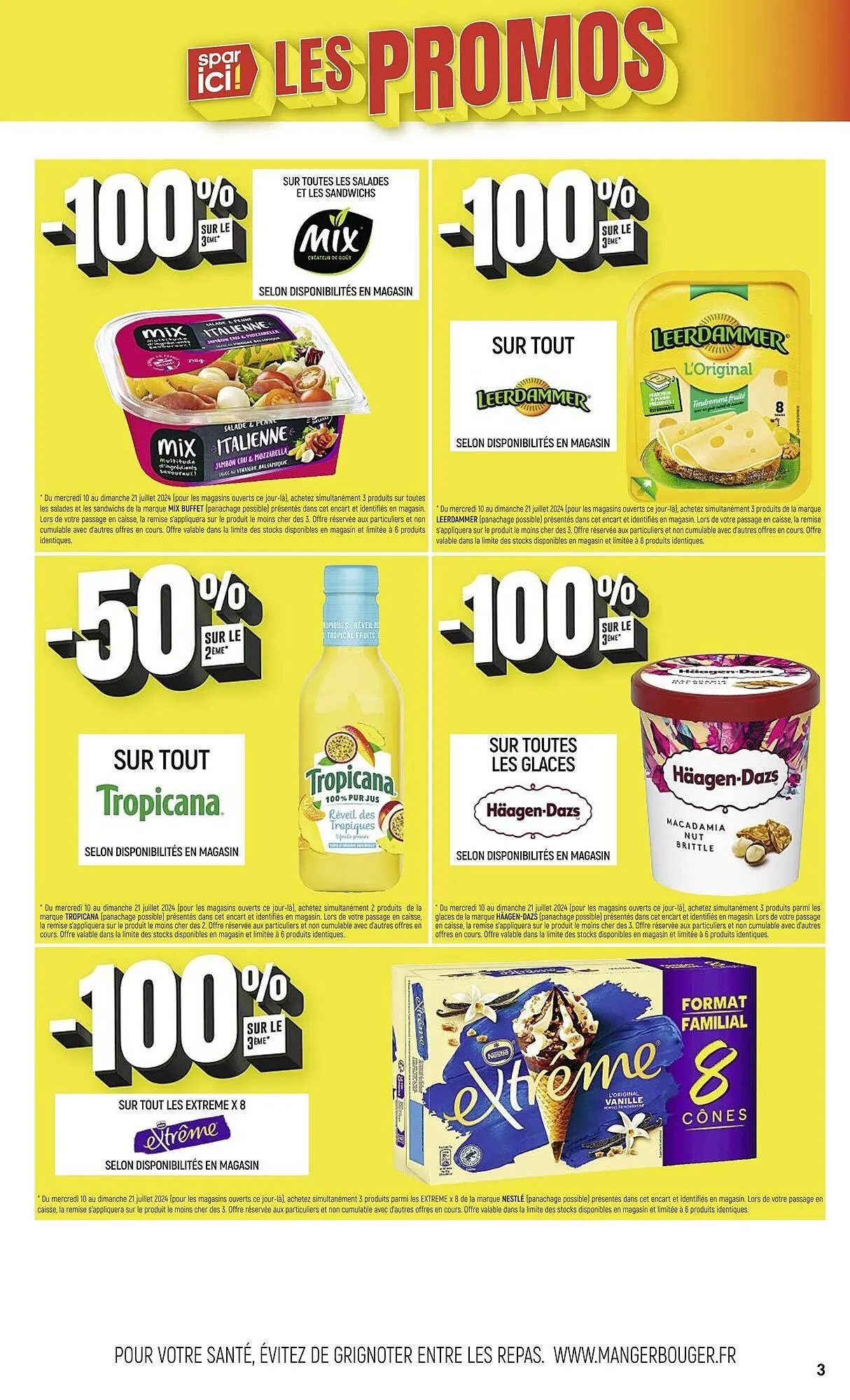 Catalogue Spar Supermarché du 10 juillet au 21 juillet 2024 - Catalogue page 3
