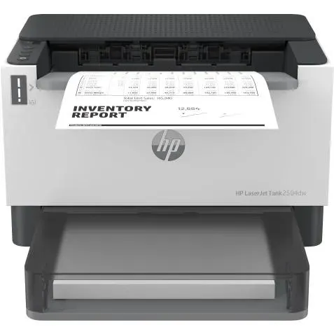 HP LaserJet Imprimante Tank 2504dw, Noir et blanc, Imprimante pour Entreprises, Imprimer, Impression recto verso