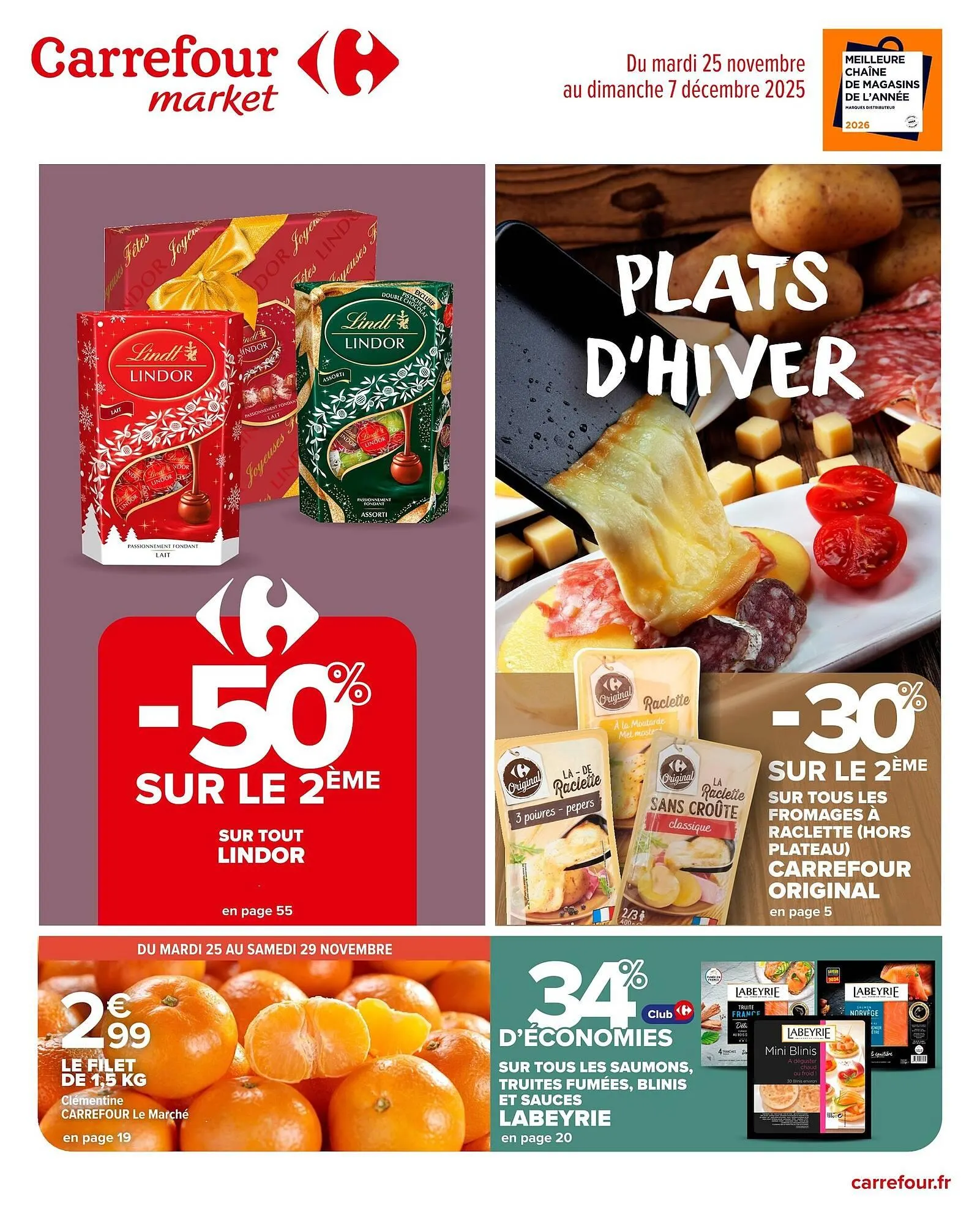 Catalogue Carrefour Market du 25 novembre au 7 décembre 2025 - Catalogue page 1