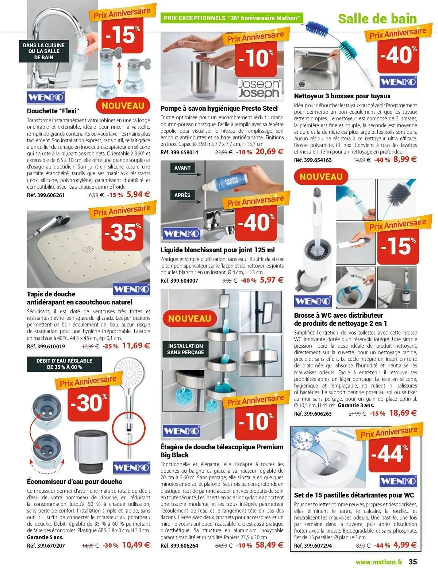 Catalogue Mathon du 12 septembre au 31 décembre 2025 - Catalogue page 35