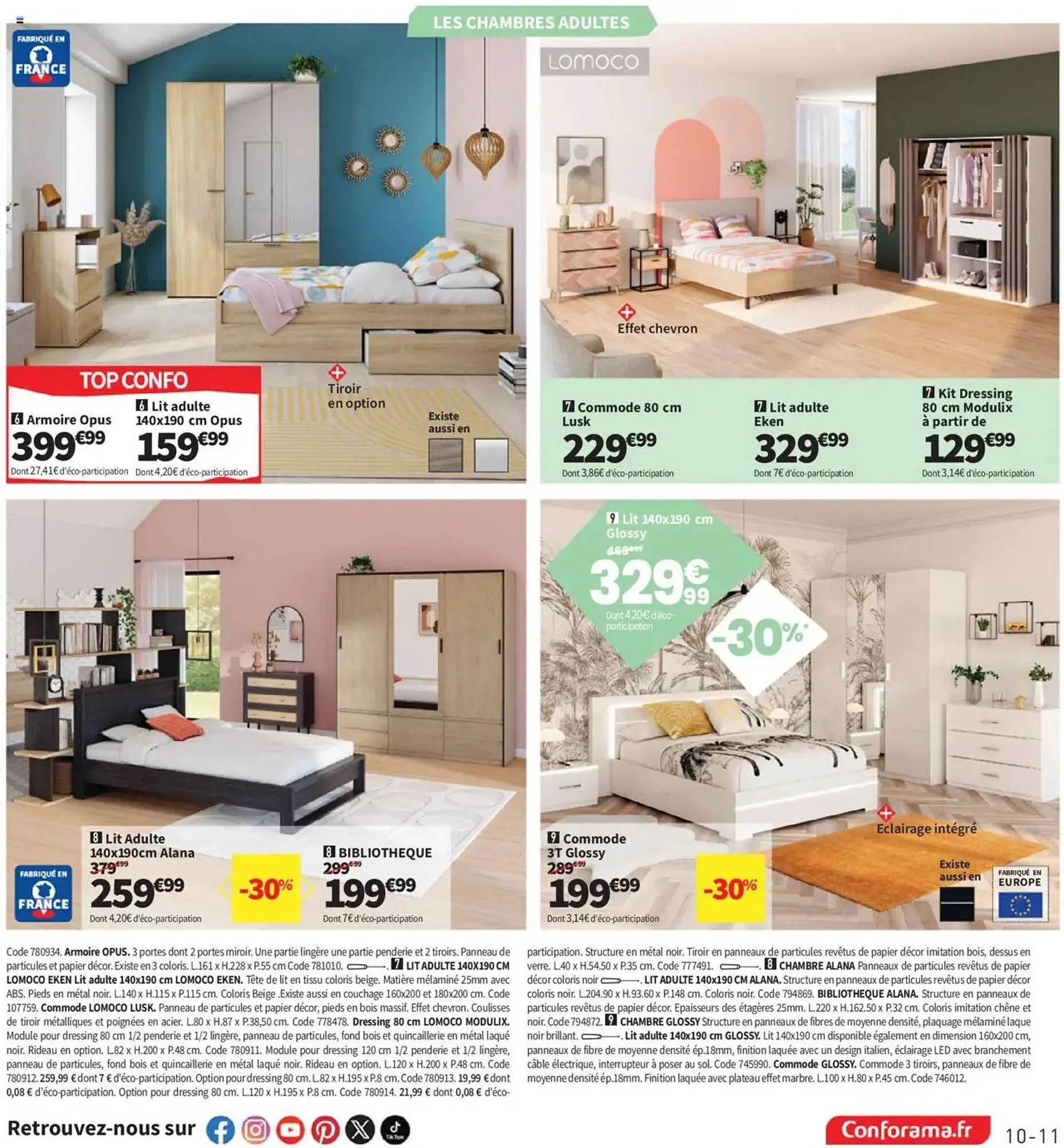 Catalogue Conforama du 22 avril au 26 mai 2025 - Catalogue page 11