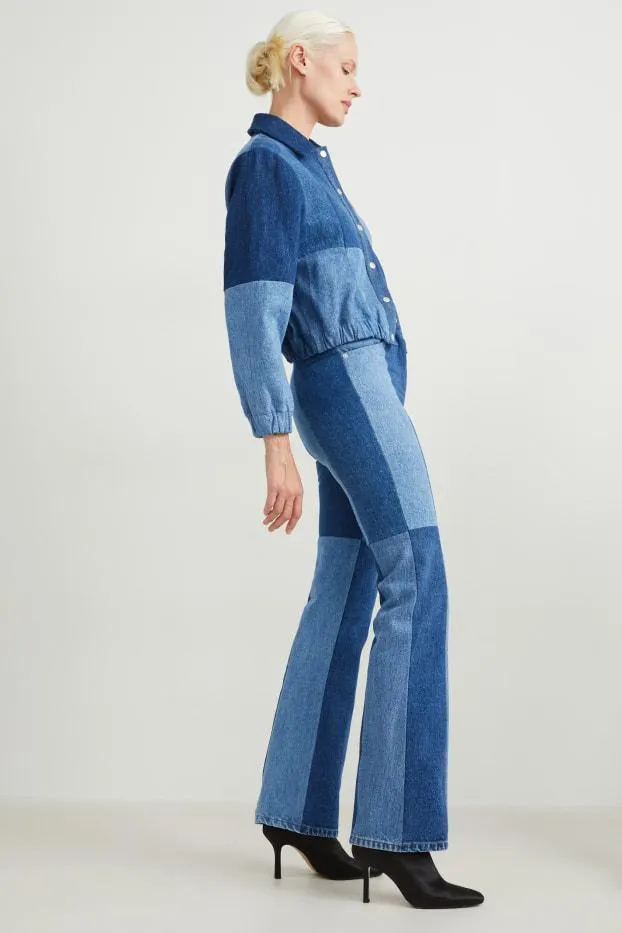 C&A x E.L.V. Denim - flared jeans - high waist