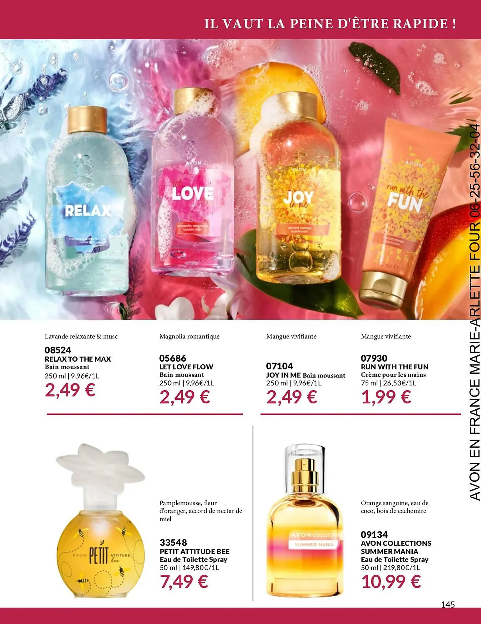 Catalogue AVON du 1 novembre au 30 novembre 2023 - Catalogue page 144