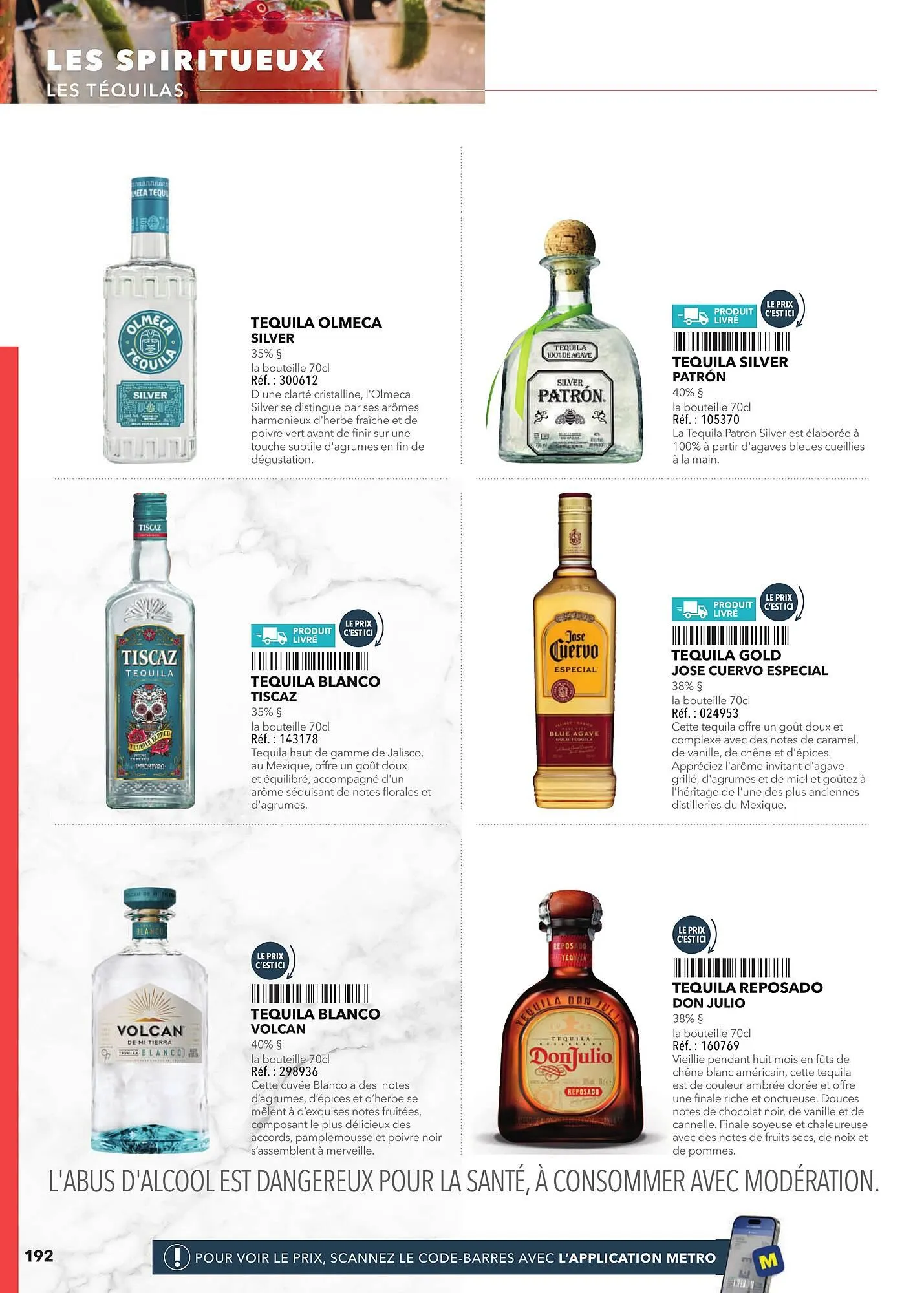 Catalogue METRO du 2 mars au 31 décembre 2025 - Catalogue page 192