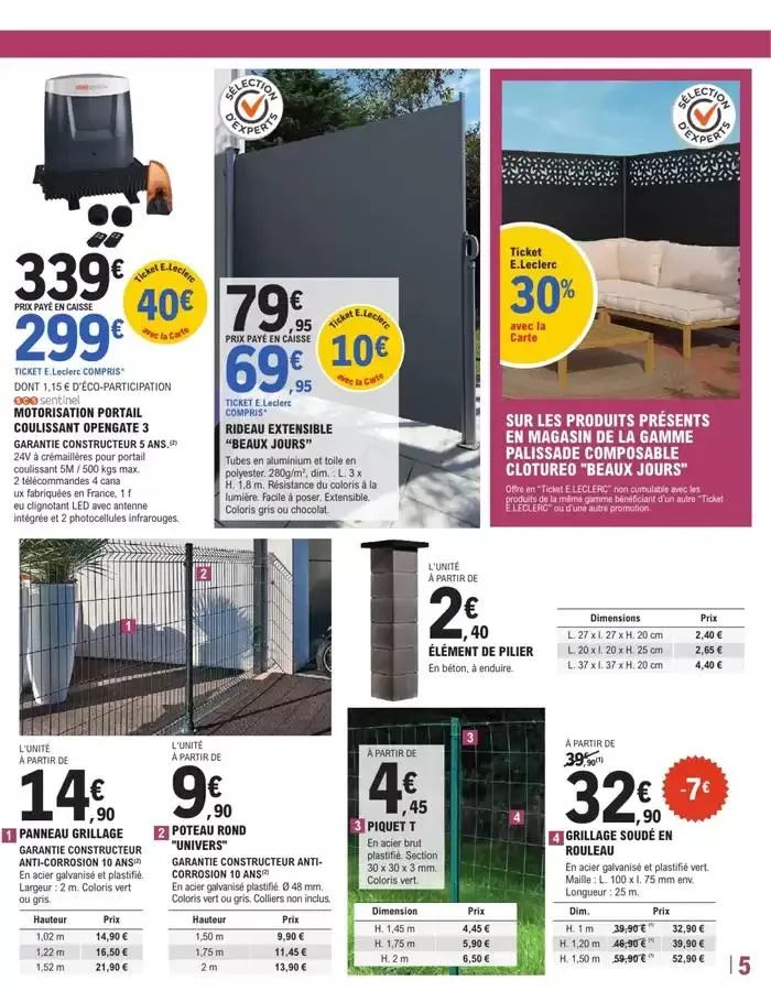 Trafic Brico 3 du 25 février au 15 mars 2025 - Catalogue page 5