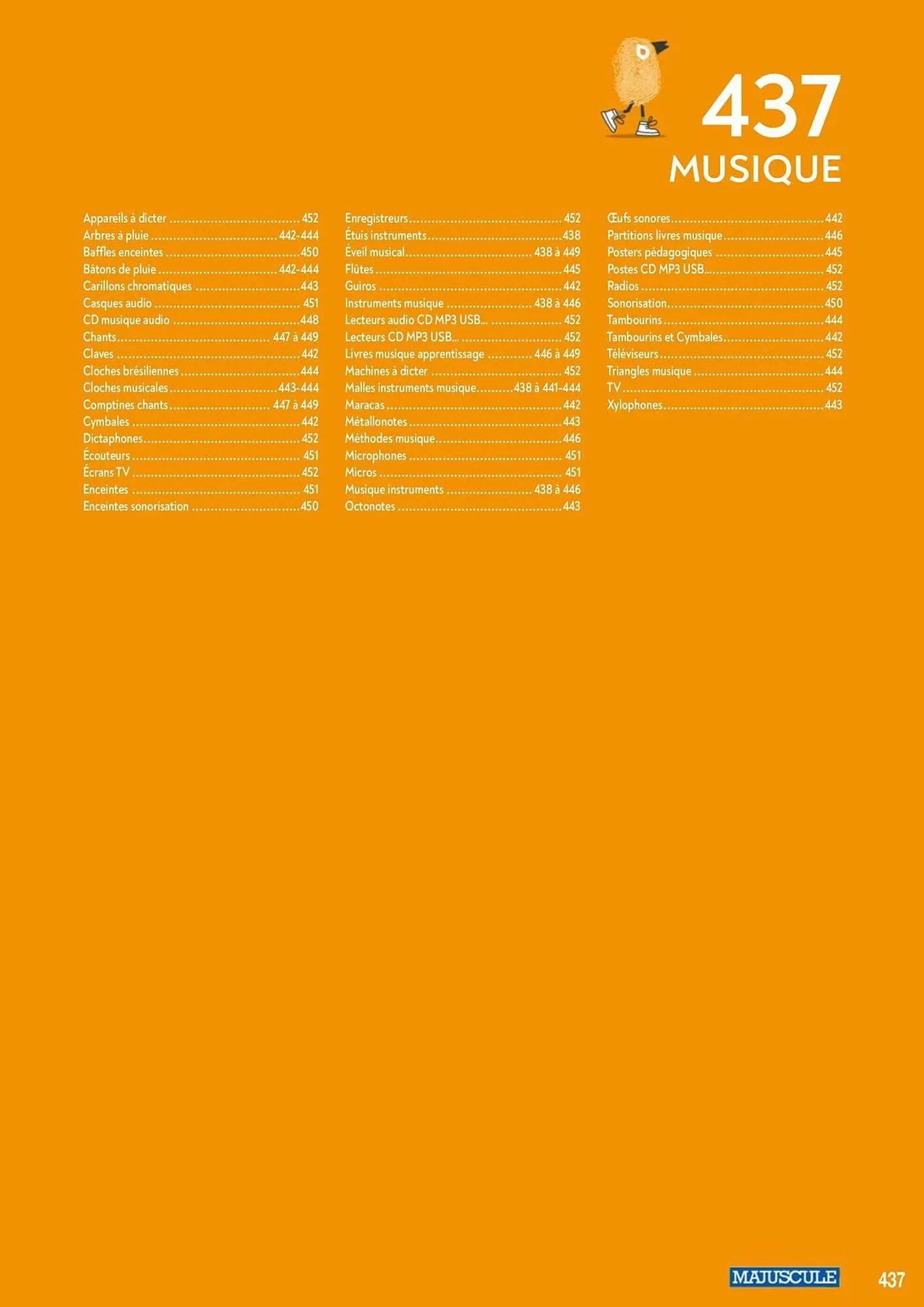 Catalogue Majuscule du 5 mars au 31 décembre 2025 - Catalogue page 461