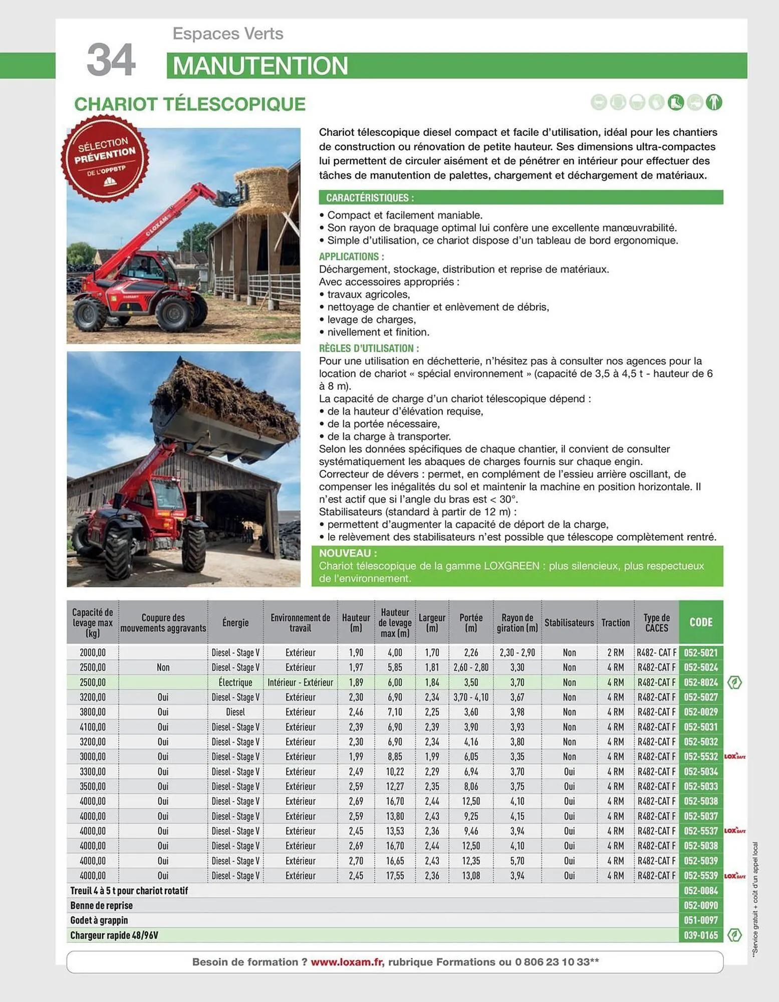 Catalogue Loxam du 9 avril au 31 décembre 2025 - Catalogue page 34