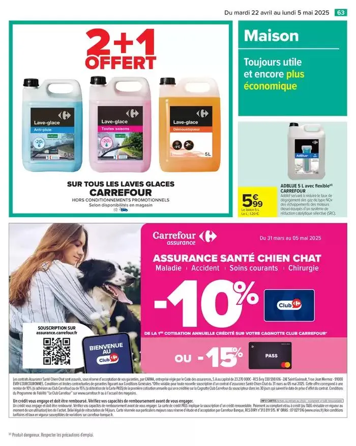 -50% SUR LE 2ÈME SUR TOUT JOKER du 22 avril au 5 mai 2025 - Catalogue page 67