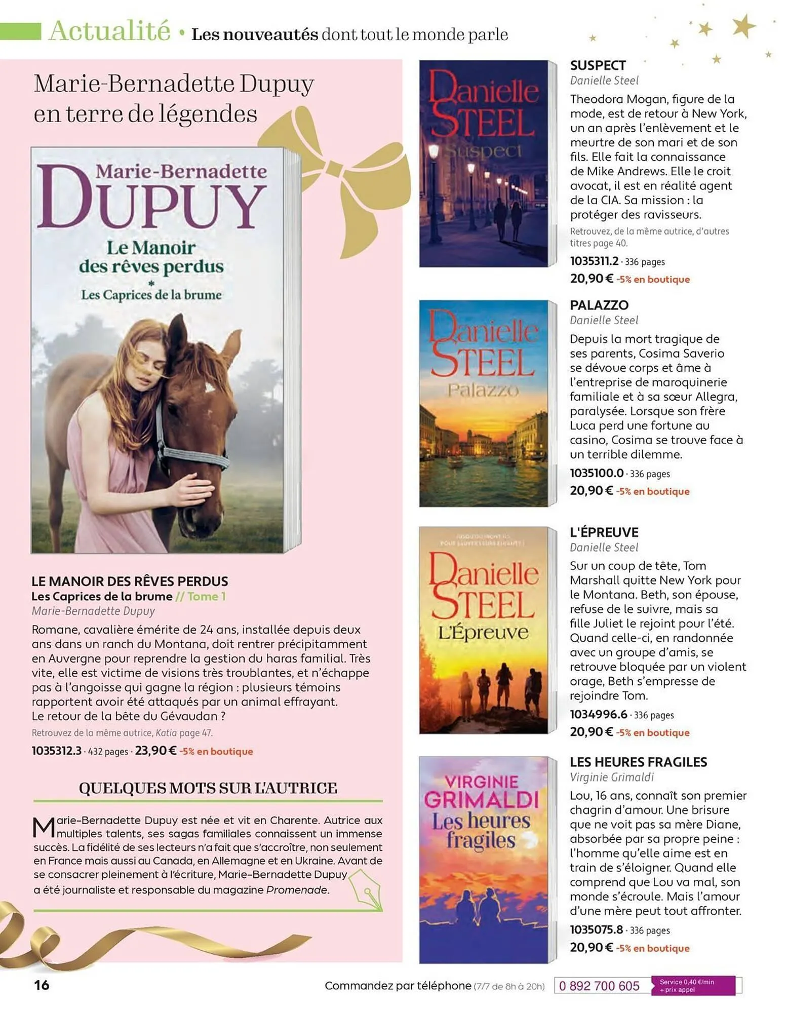 Catalogue France Loisirs du 3 novembre au 31 décembre 2025 - Catalogue page 16