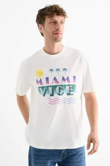 T-shirt - relaxed fit - Miami Vice
