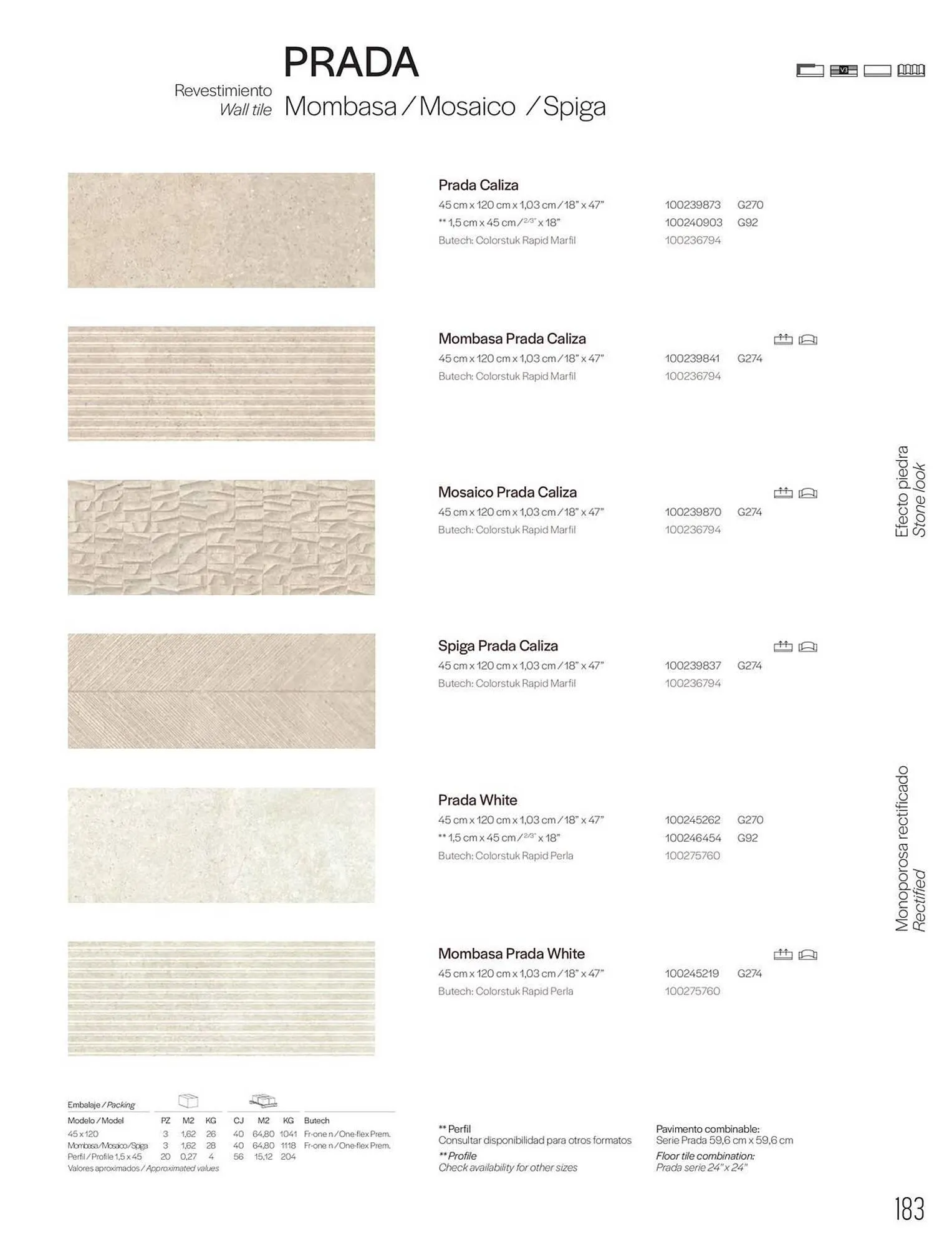 Catalogue Porcelanosa du 27 janvier au 31 décembre 2025 - Catalogue page 185