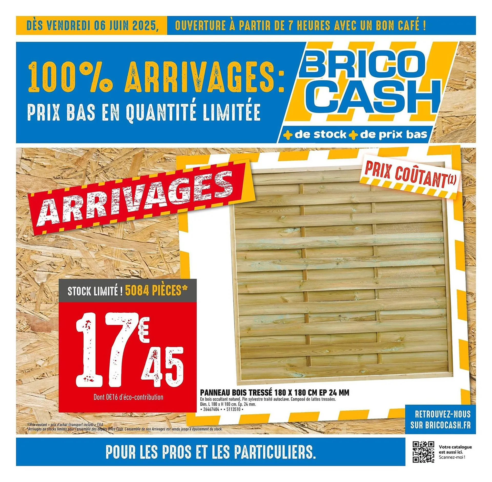 Catalogue Brico Cash du 6 juin au 19 juin 2025 - Catalogue page 1