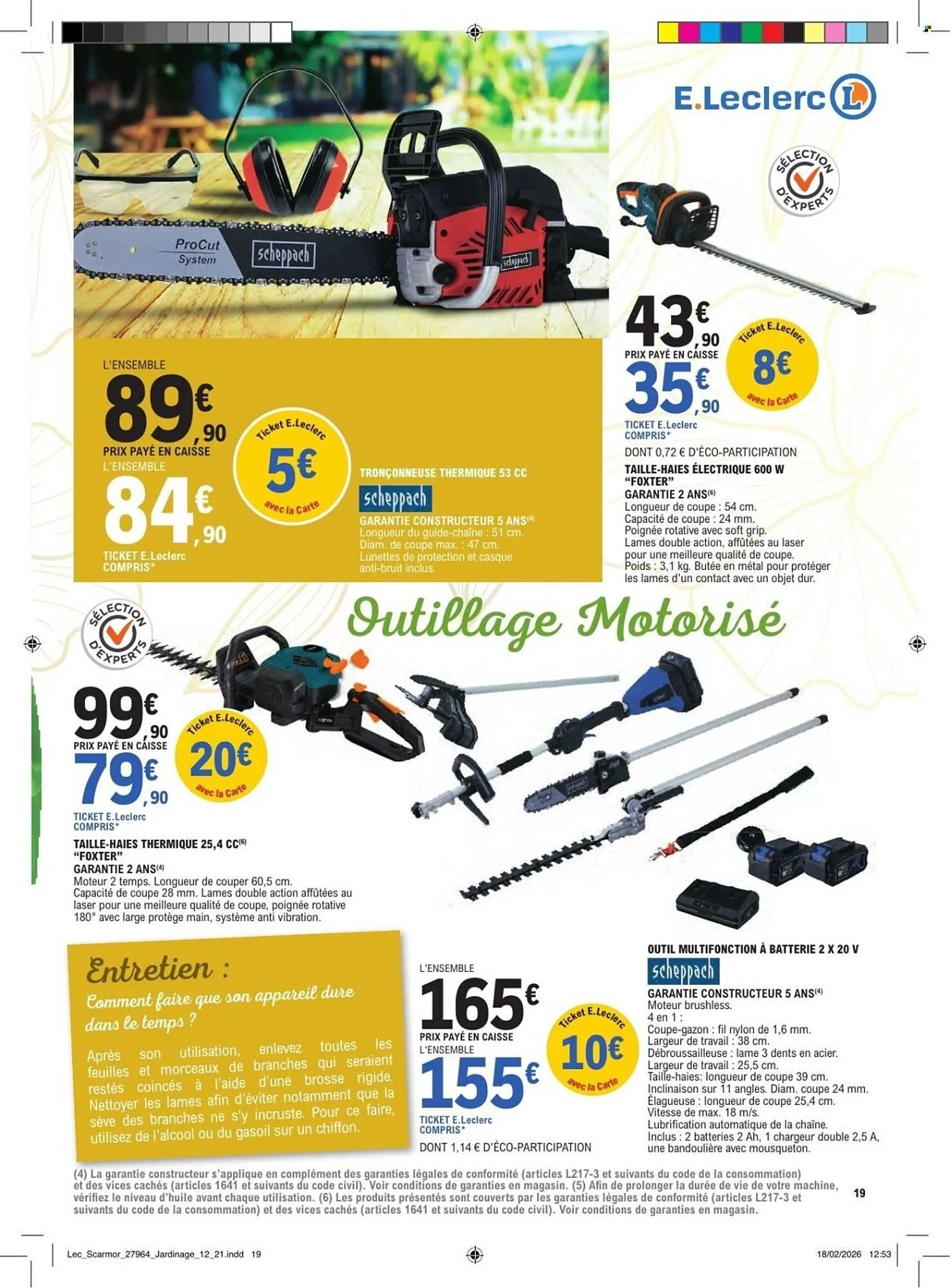 Catalogue E.Leclerc du 10 mars au 21 mars 2026 - Catalogue page 19
