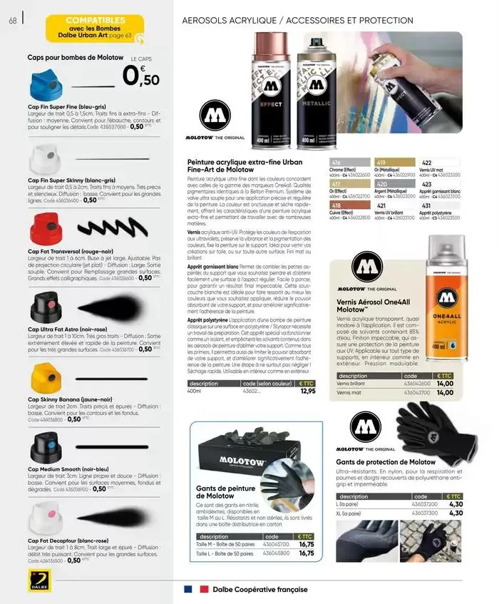 CATALOGUE DALBE 2025 du 27 janvier au 31 décembre 2025 - Catalogue page 70