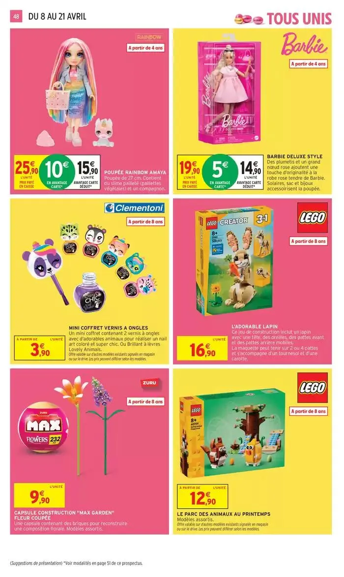 TF AVRIL 2 + CAHIER REGION du 8 avril au 21 avril 2025 - Catalogue page 48