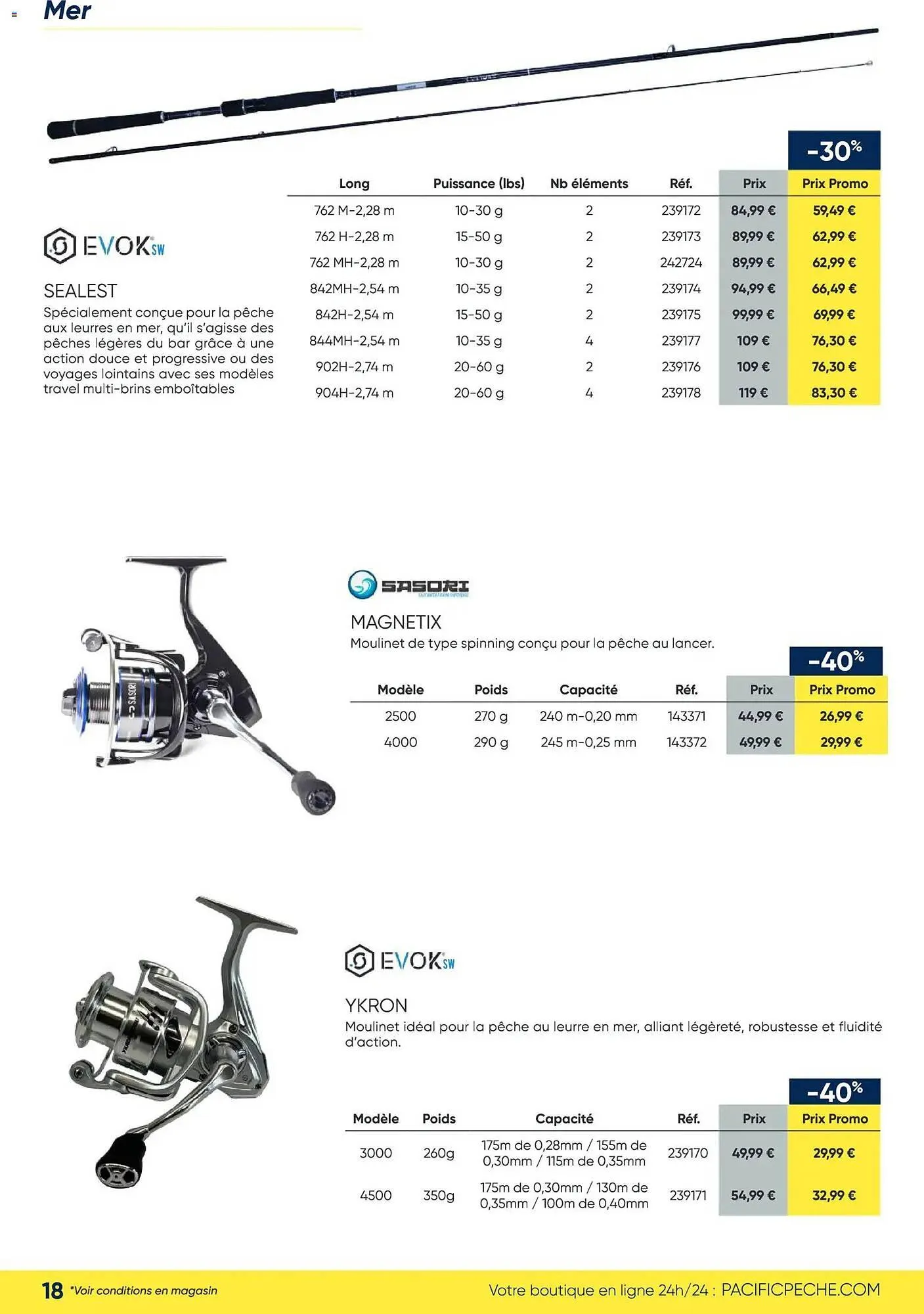 Catalogue Pacific Pêche du 6 mai au 8 juin 2026 - Catalogue page 18