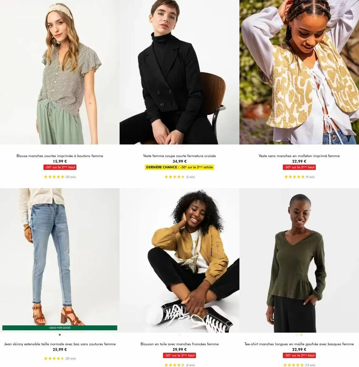 Gémo Catalogue actuel du 23 avril au 6 mai 2025 - Catalogue page 6