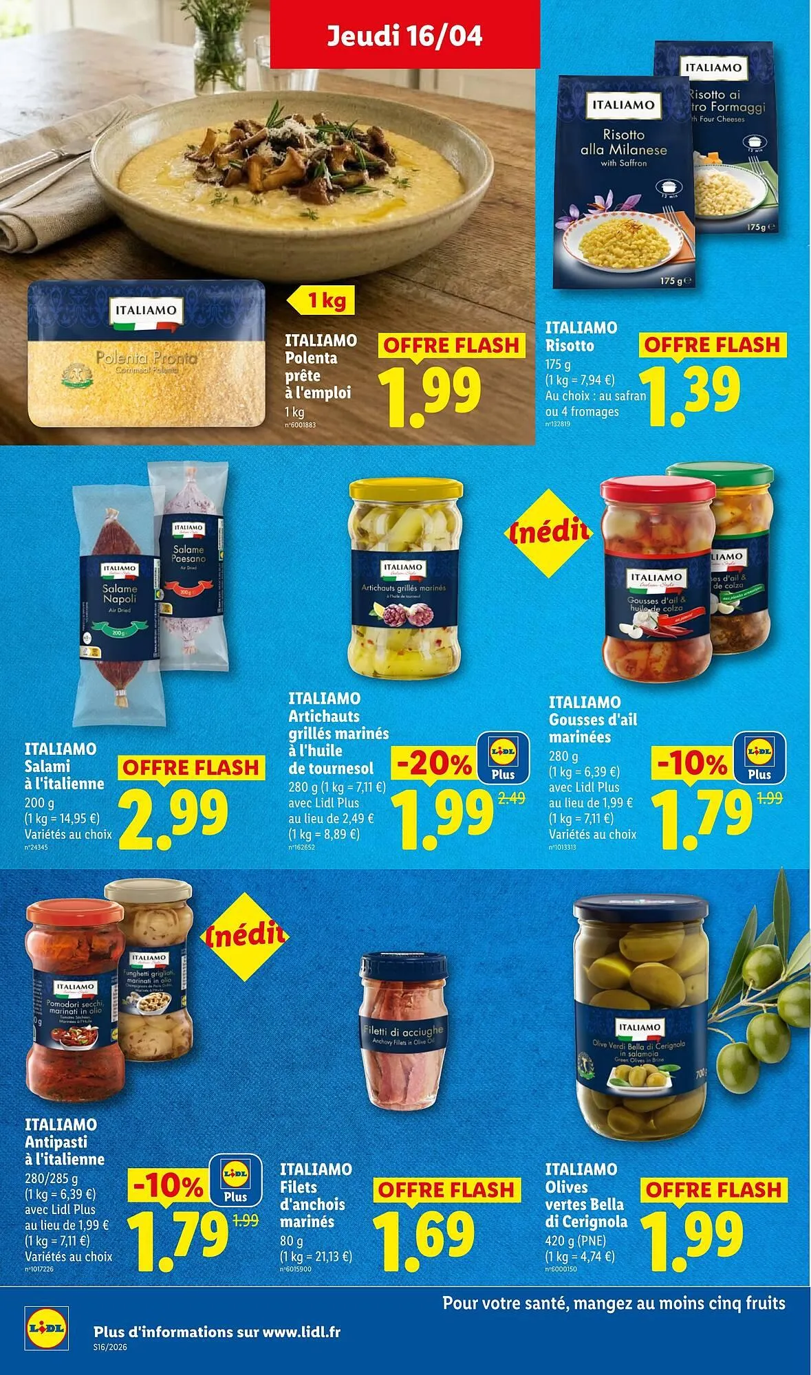 Catalogue Lidl du 16 avril au 22 avril 2026 - Catalogue page 20