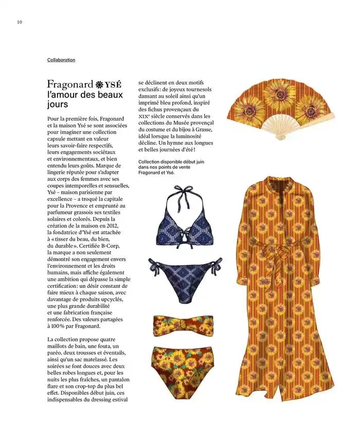 Printemps/Été 2025 du 17 mars au 23 septembre 2025 - Catalogue page 12