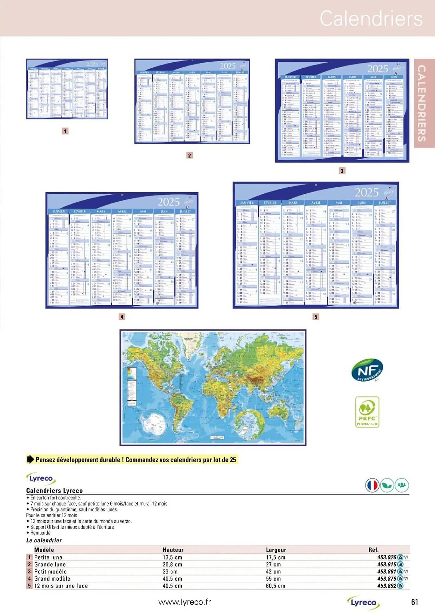 Catalogue Lyreco du 13 mai au 31 décembre 2025 - Catalogue page 61