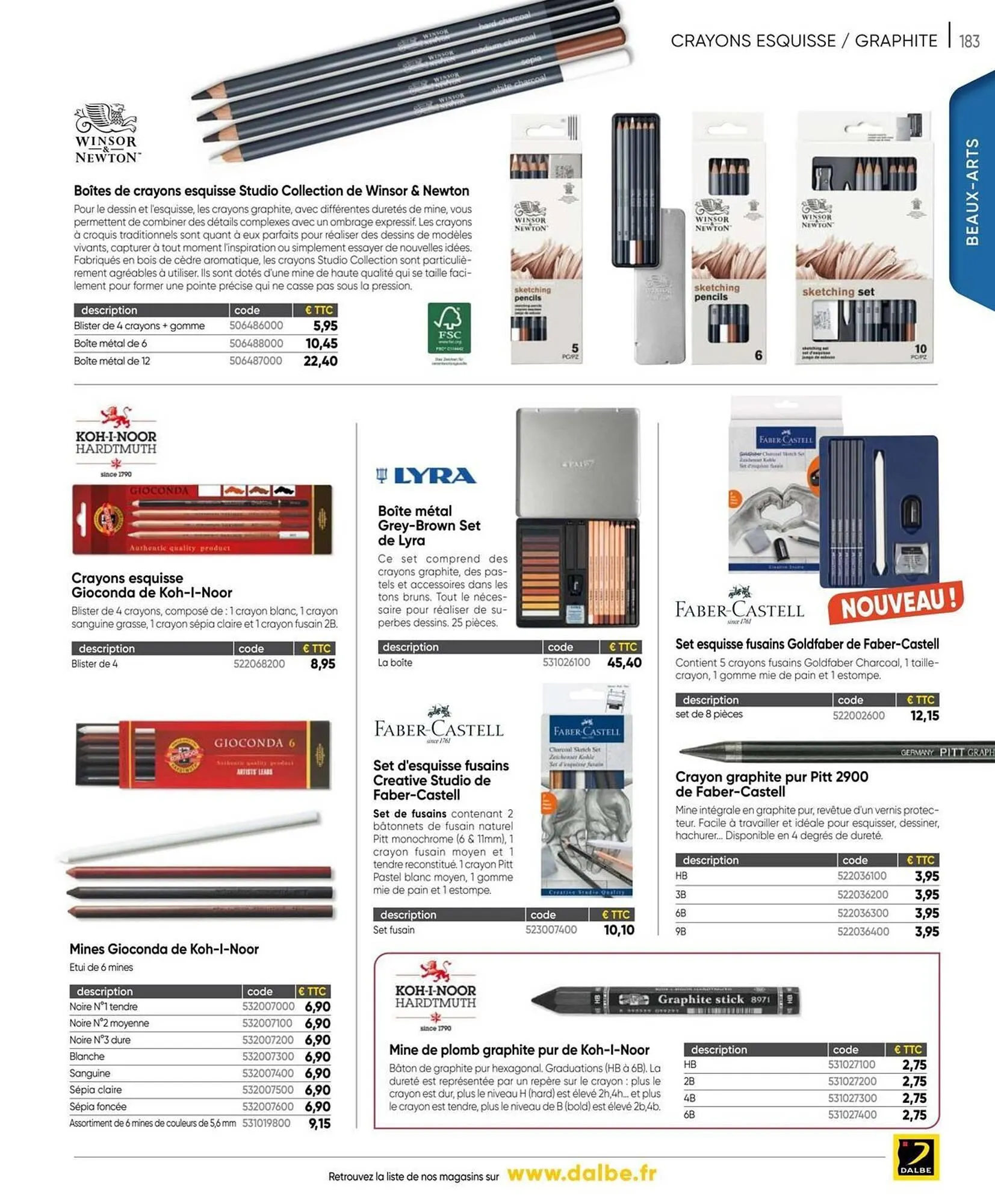 Catalogue Dalbe du 27 janvier au 31 décembre 2025 - Catalogue page 185