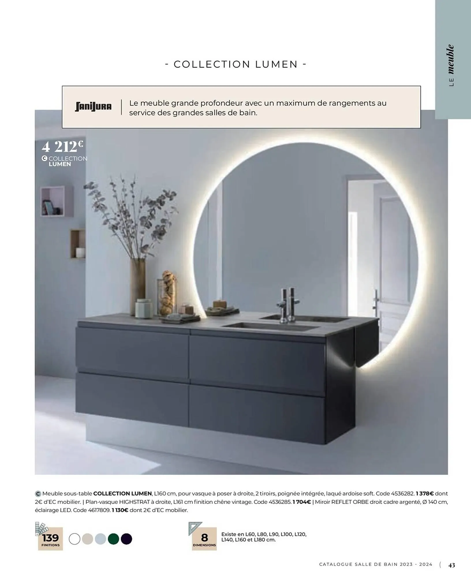 Catalogue Cedeo du 6 juillet au 31 décembre 2023 - Catalogue page 43