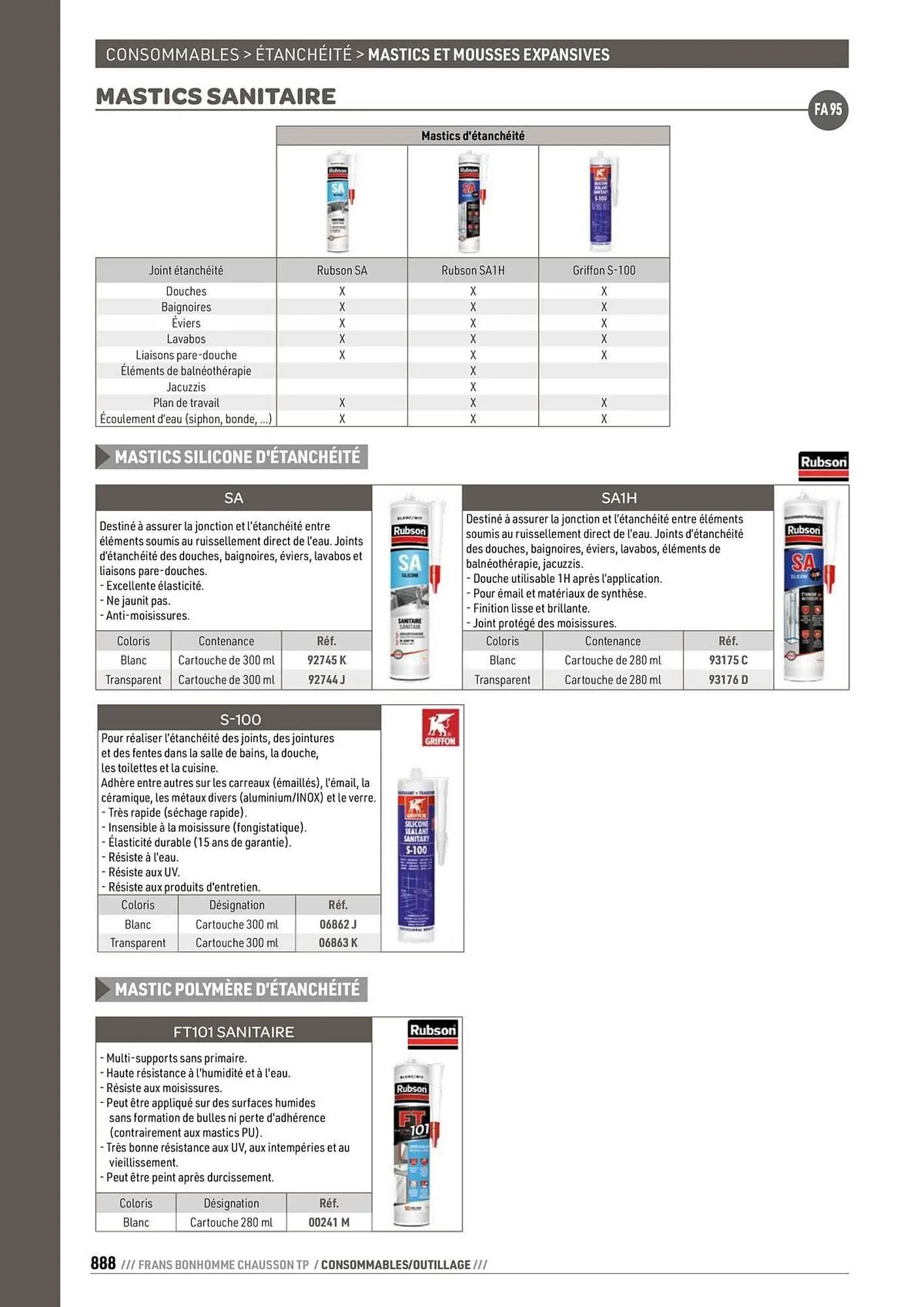 Catalogue Chausson Matériaux du 24 septembre au 31 décembre 2025 - Catalogue page 888