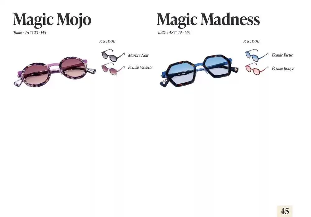 Lookbook Solaires 2025 du 19 février au 31 décembre 2025 - Catalogue page 44